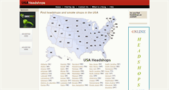 Desktop Screenshot of headshops.us