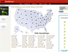Tablet Screenshot of headshops.us